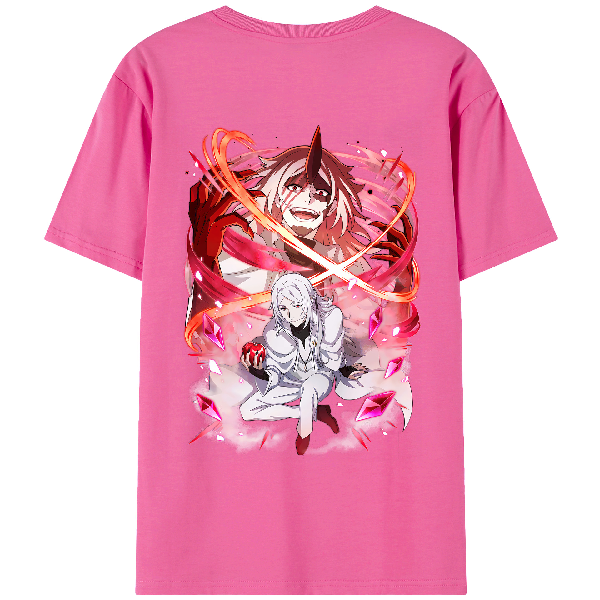 （画像用） 文豪ストレイドッグス Bungo Stray Dogs レディース半袖Tシャツ(バックプリント)